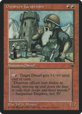 Dwarven Lieutenant / Dwarven Lieutenant - Magic: The Gathering - MoxLand
